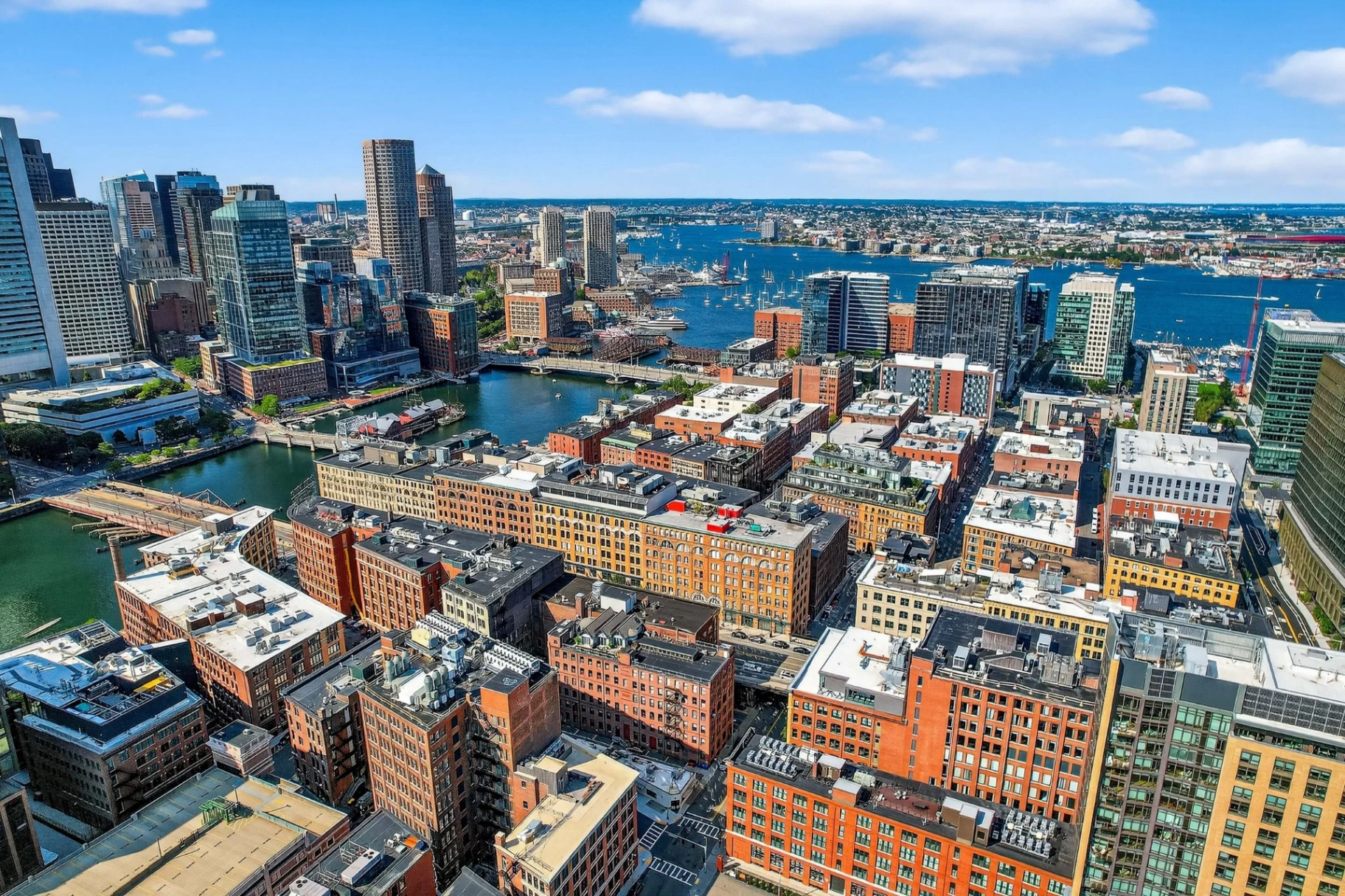 Aerial — Boston Seaport